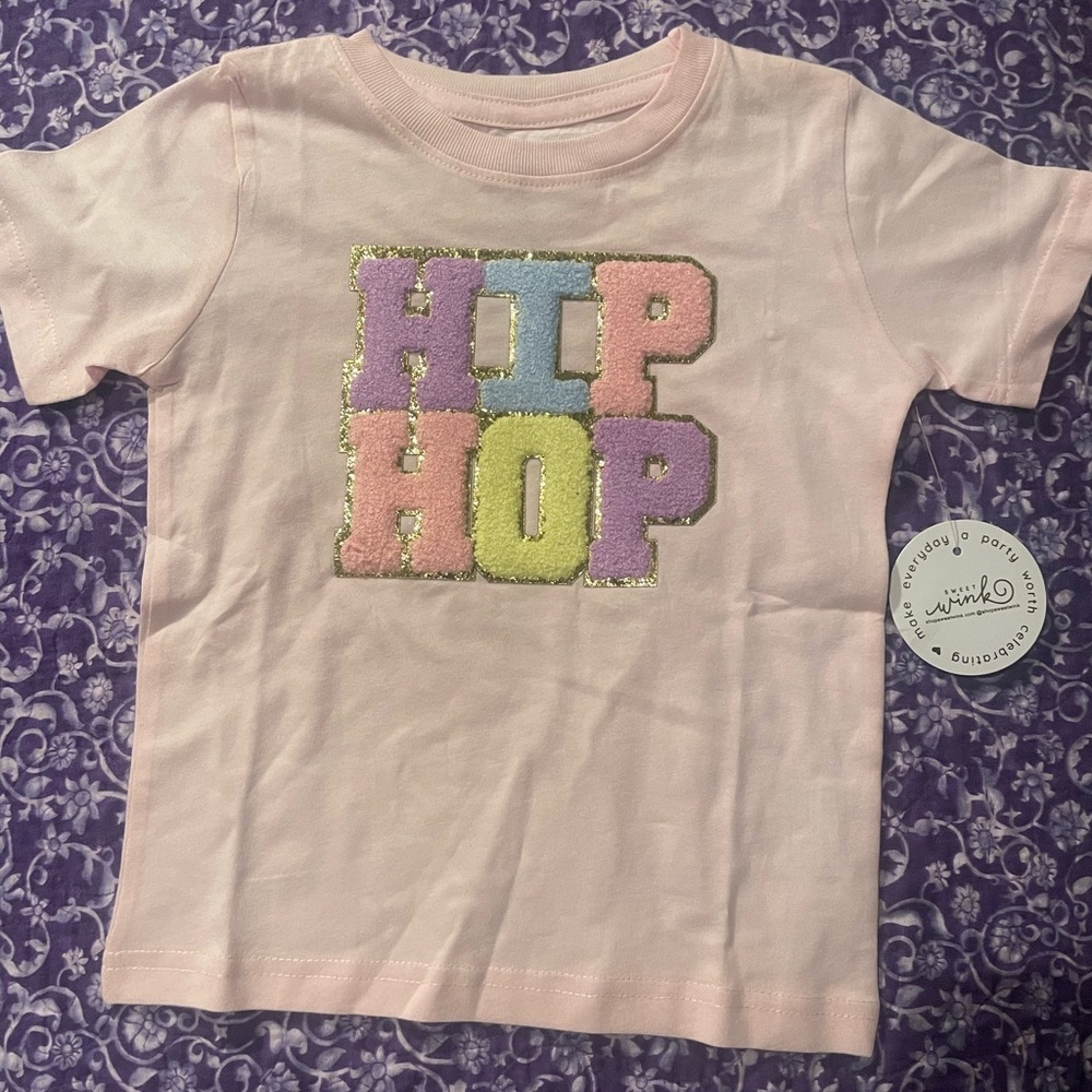 Chenille Patch HipHop Easter Shirt